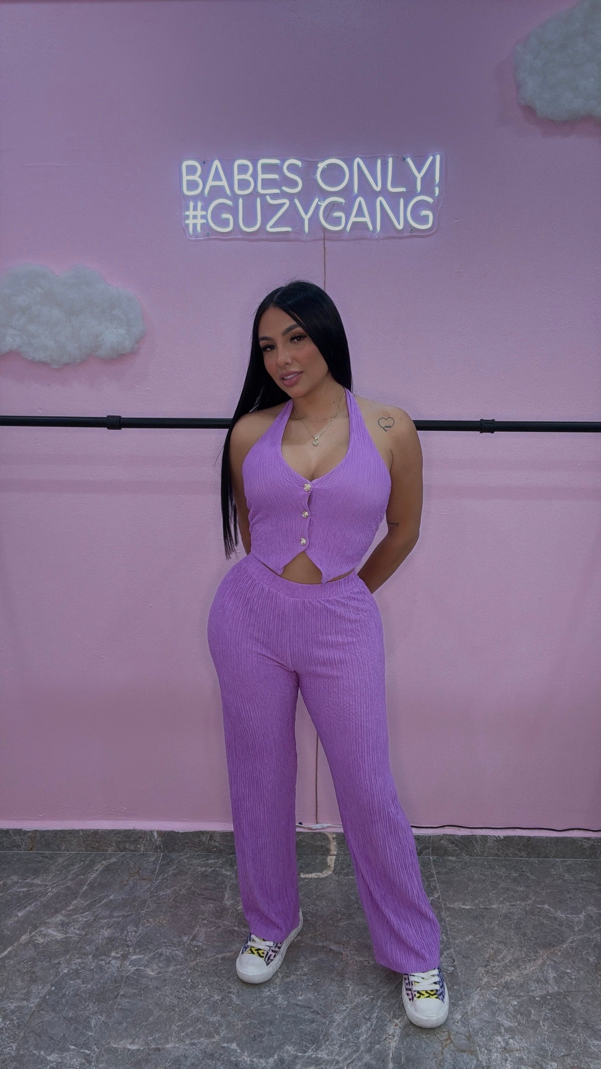 LILAC VEST COMFY SET