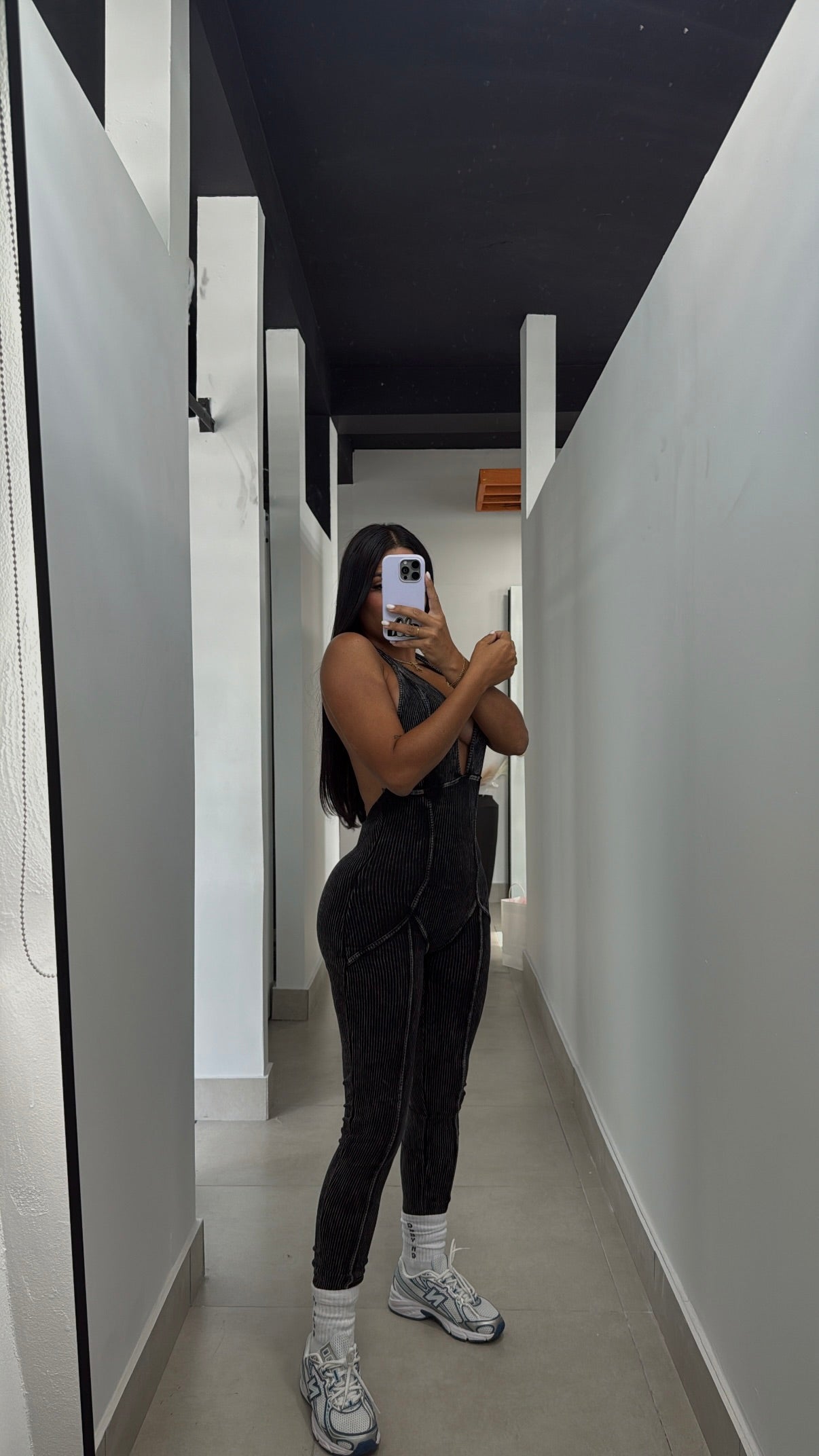 HALTER MINERAL JUMPSUIT