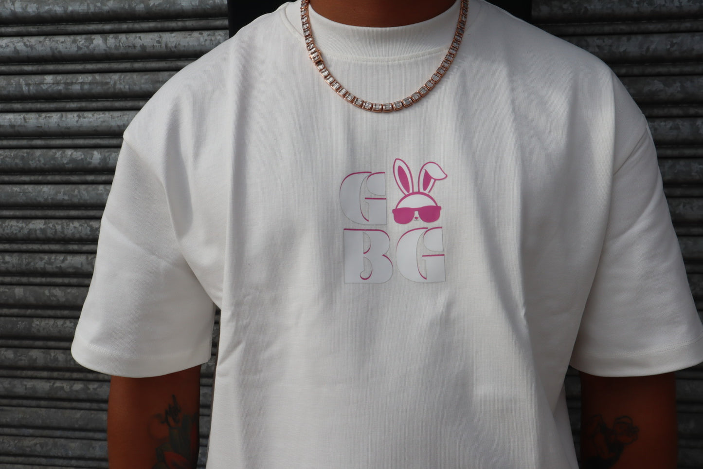 GBG MENS TSHIRT - WHITE