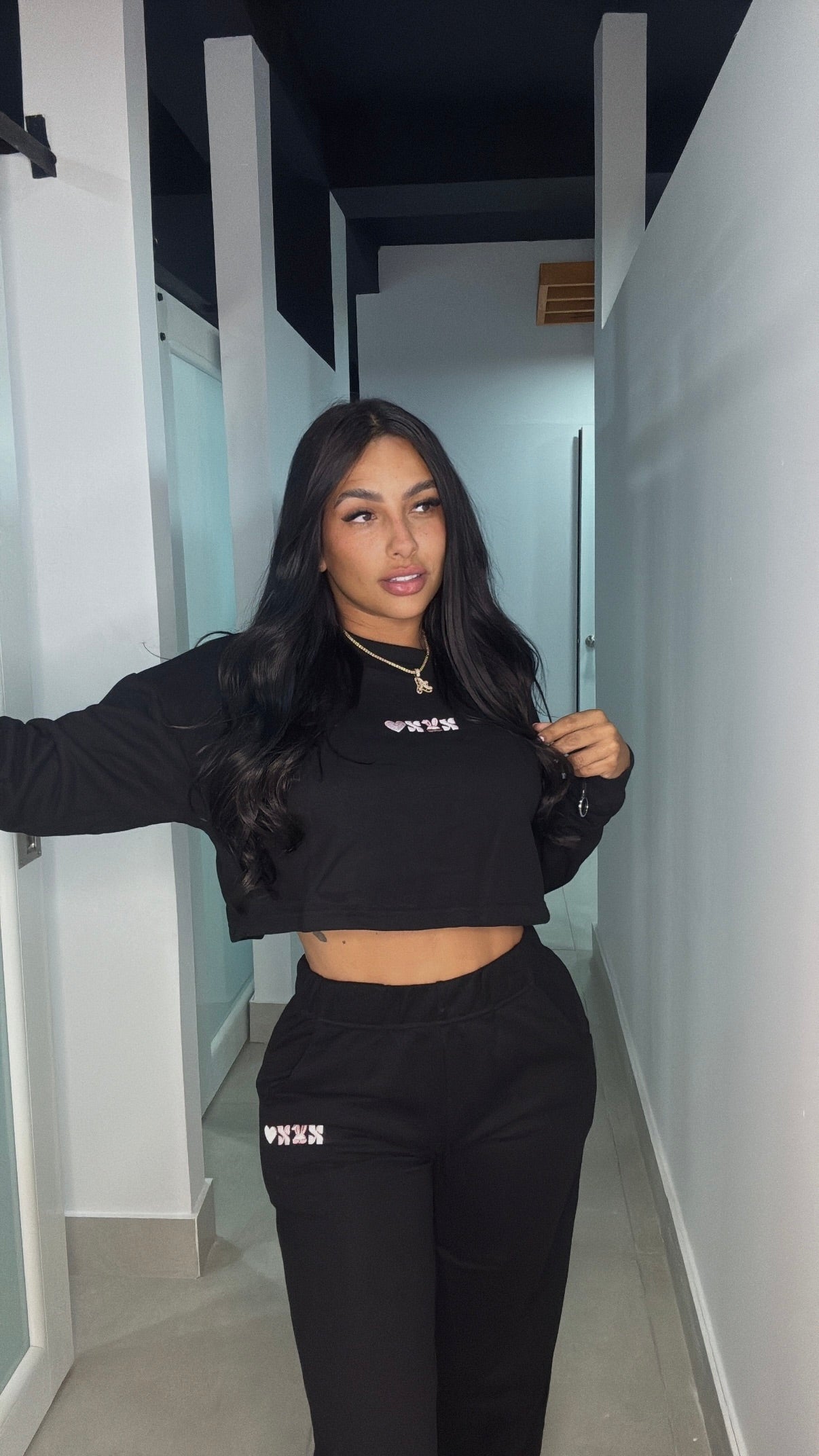 “X🐰X🖤” GBG BLACK SET