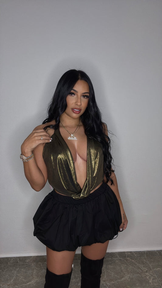 SHINNY GOLDEN TOP