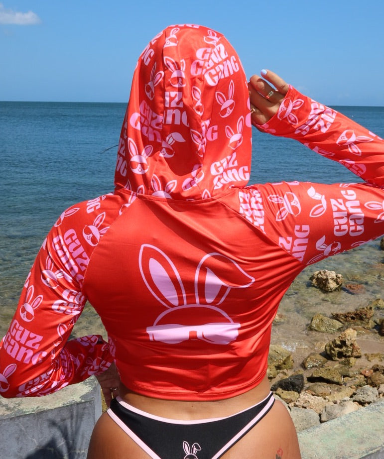 RASHGUARD - ROJA/ROSA