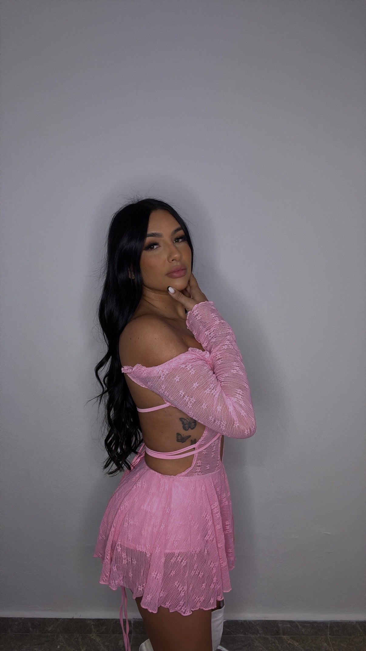 PINK BADDIE’S MINI DRESS