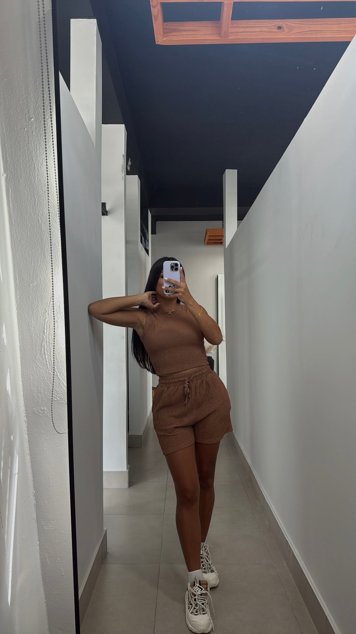 COMFY TEXTURED SHORT SET