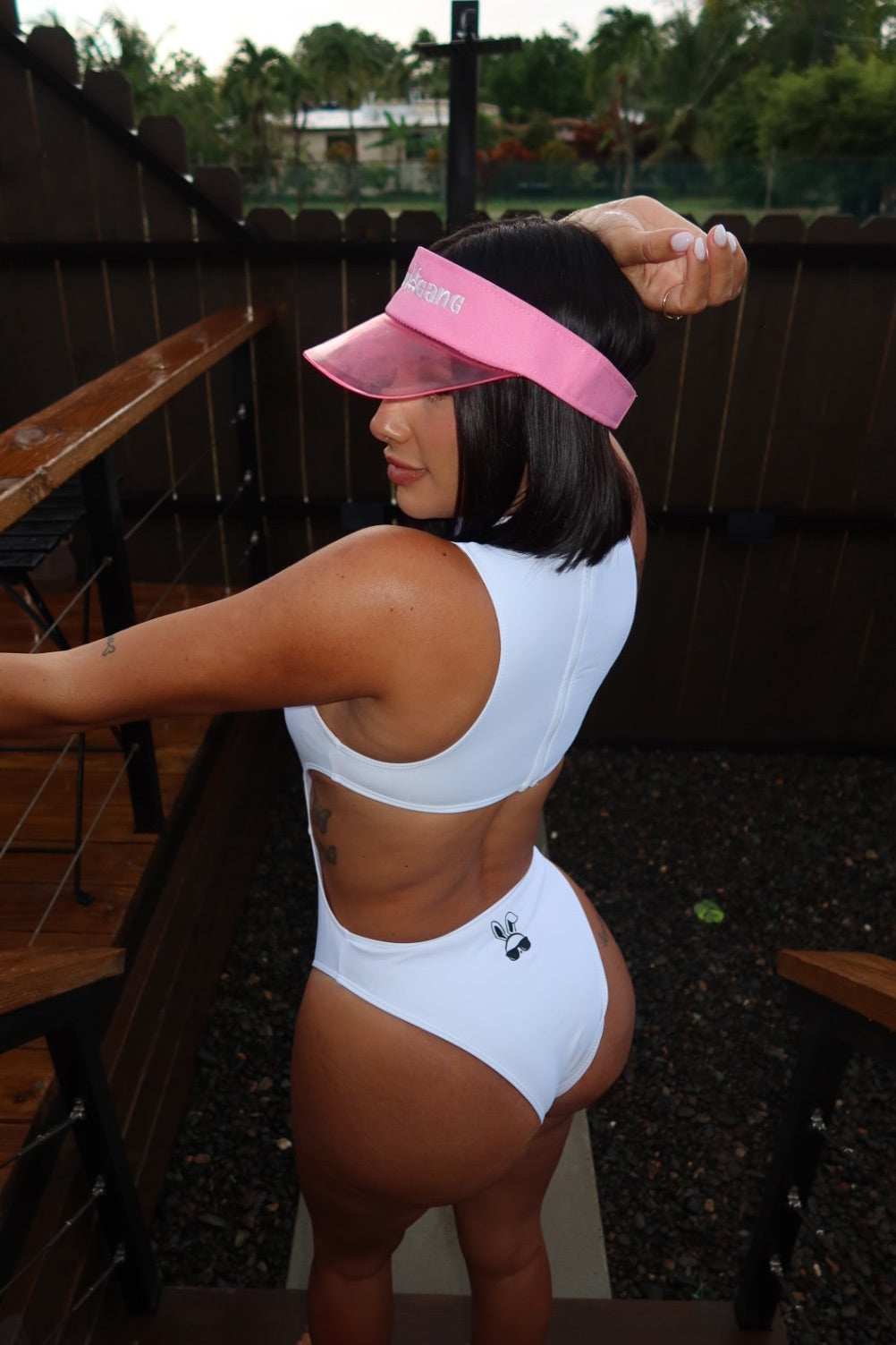 GBG WHITE CLASIC SWIM