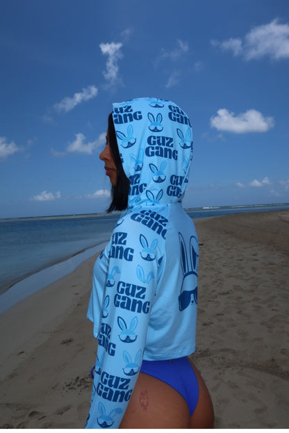 RASHGUARD - Azul (con facemask)