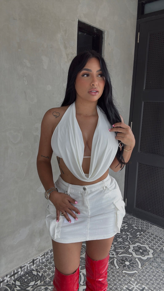 WHITE PERFECT TOP