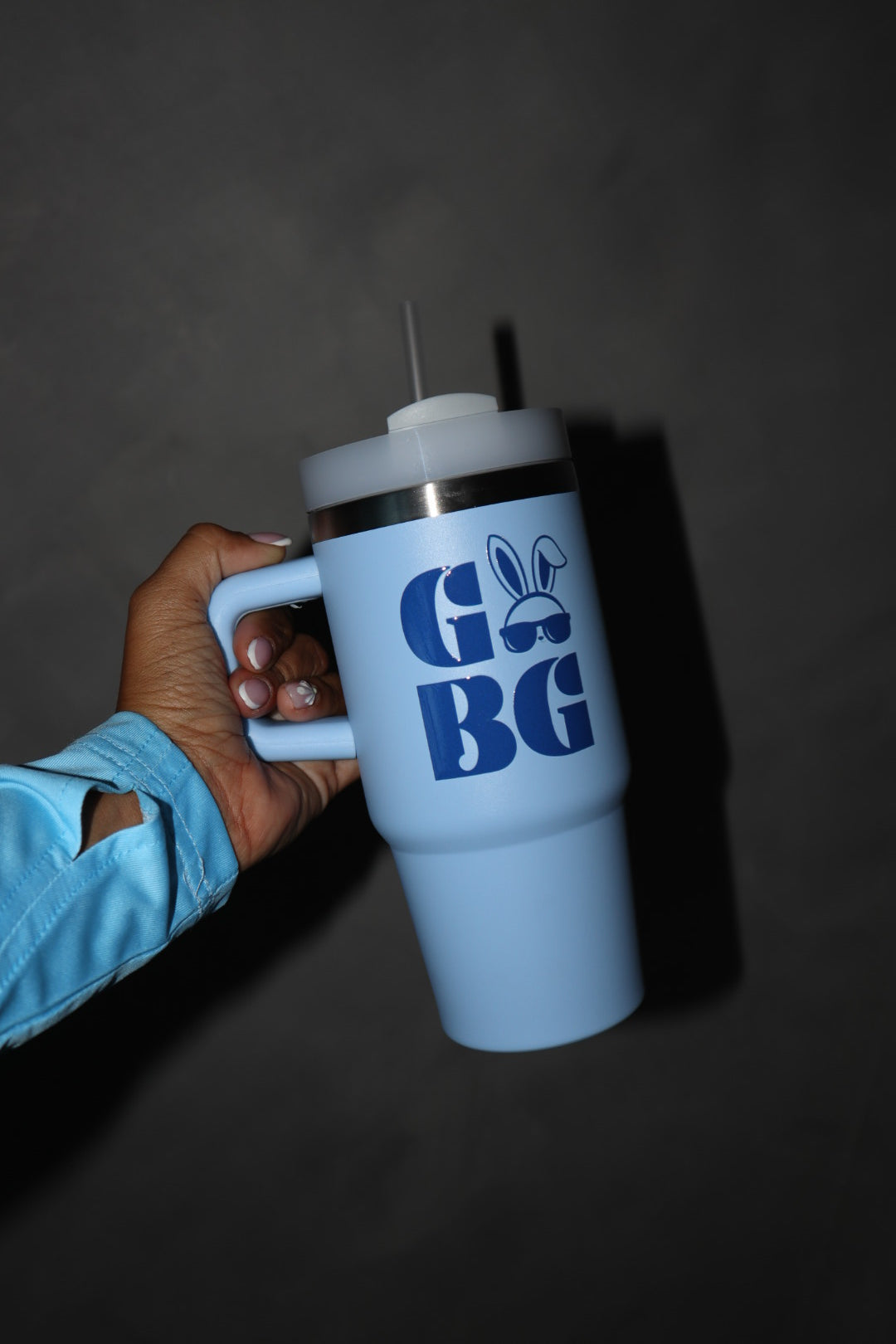 GBG BABY BLUE TUMBLER