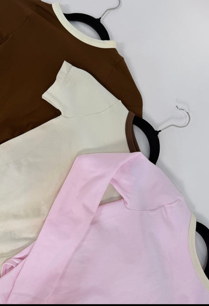 BODYSUIT COLOMBIANO ROSA MANGA LARGA
