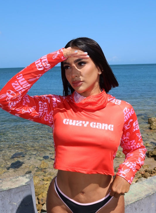 RASHGUARD - ROJA/ROSA