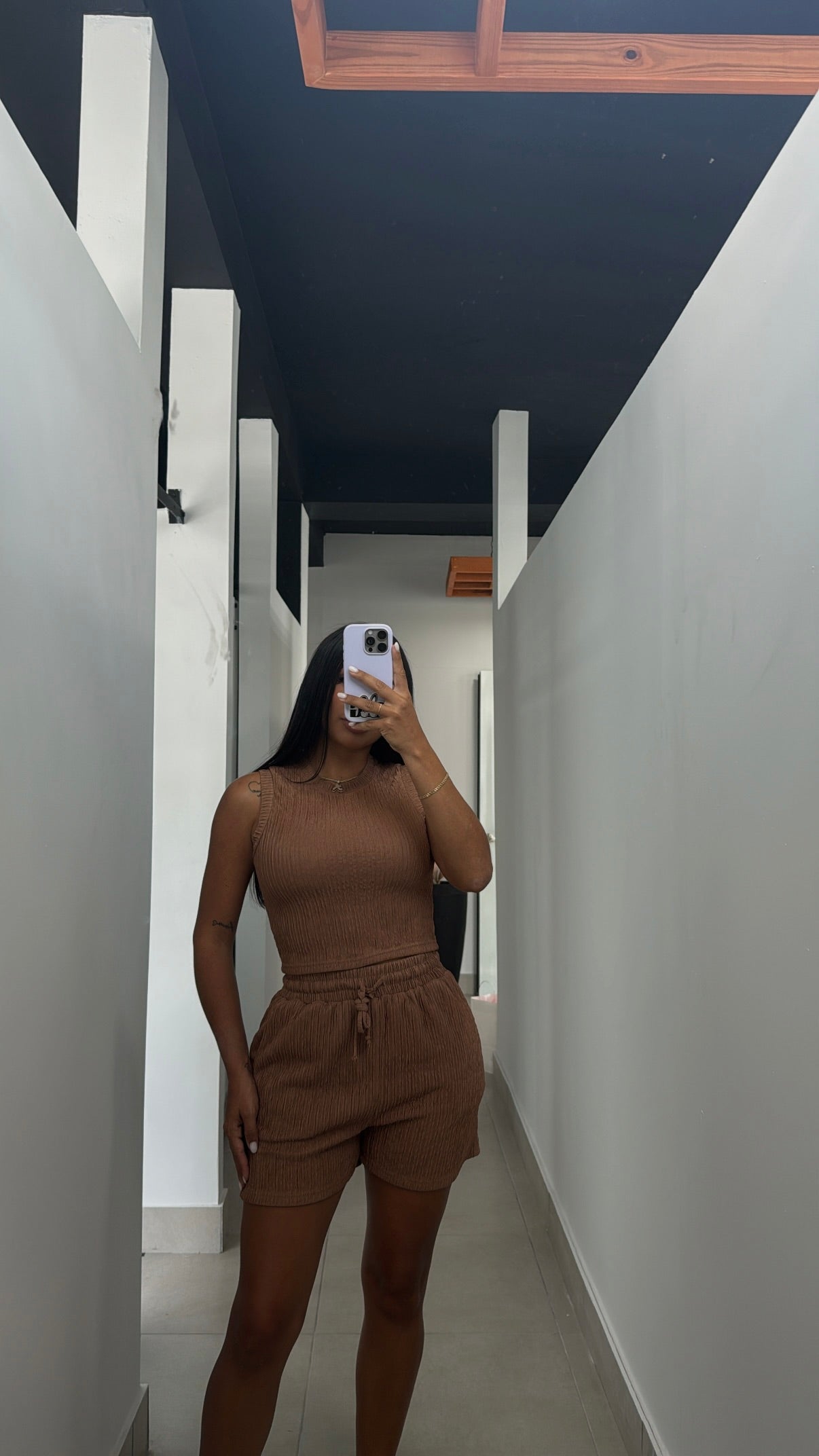 COMFY TEXTURED SHORT SET
