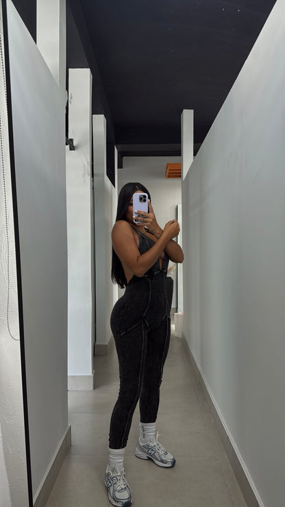 HALTER MINERAL JUMPSUIT