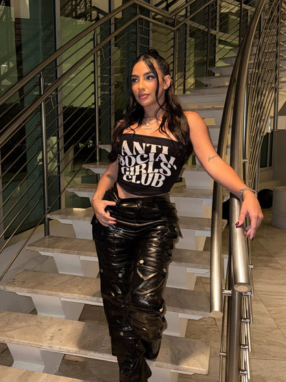 ANTISOCIALGIRLSCLUB<3 TUBE TOP