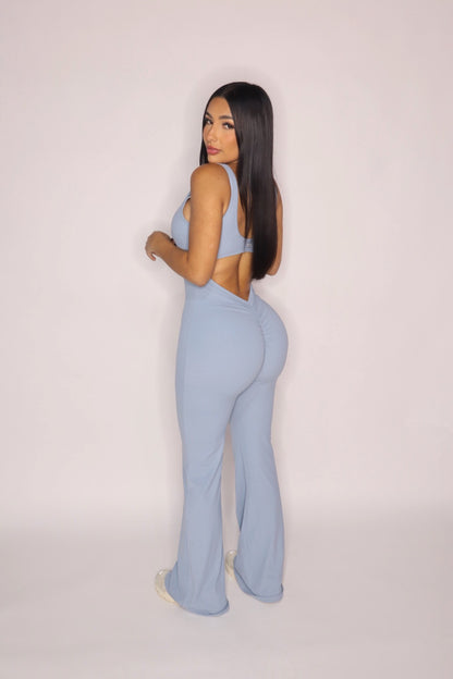 GG LIGHT BLUE JUMPSUIT