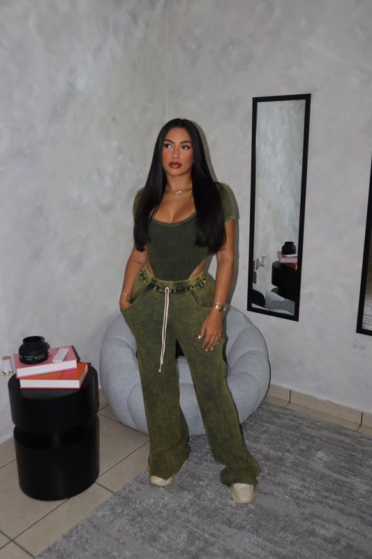 OLIVE MINERAL SET