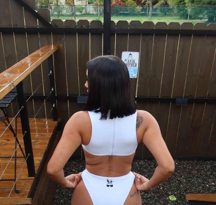 GBG WHITE CLASIC SWIM