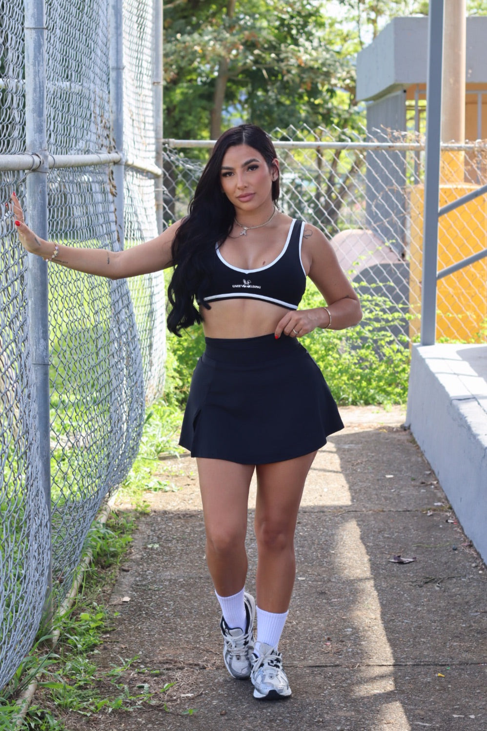 🐰 BLACK AND WHITE BRA