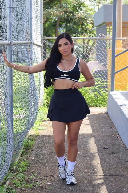 🐰 BLACK AND WHITE BRA
