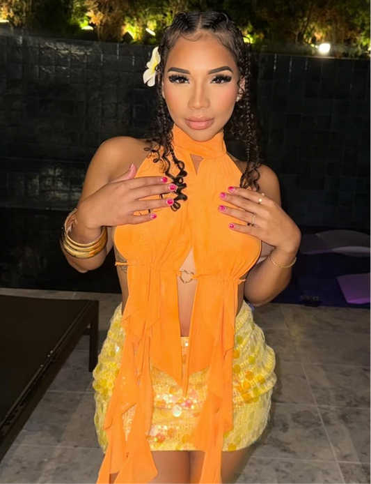 NINO ORANGE TOP