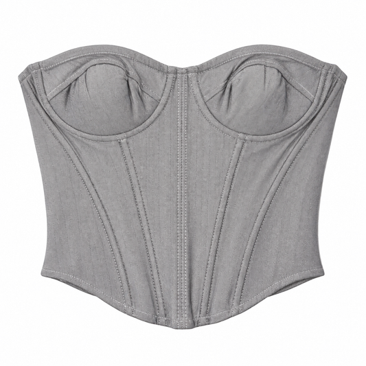 GRAY CORSET