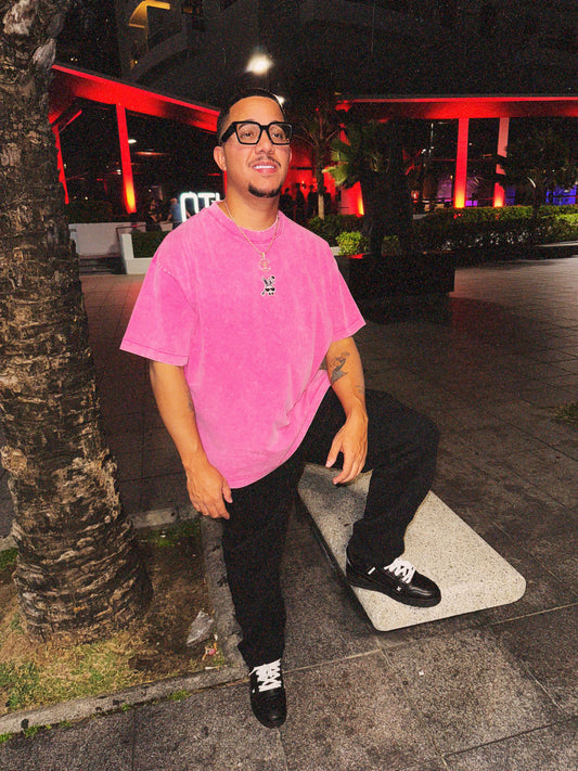 FUCSIA WASHED SV TEE 🏹🐰