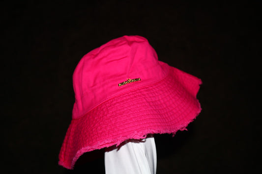 HOT PINK BUCKET HAT