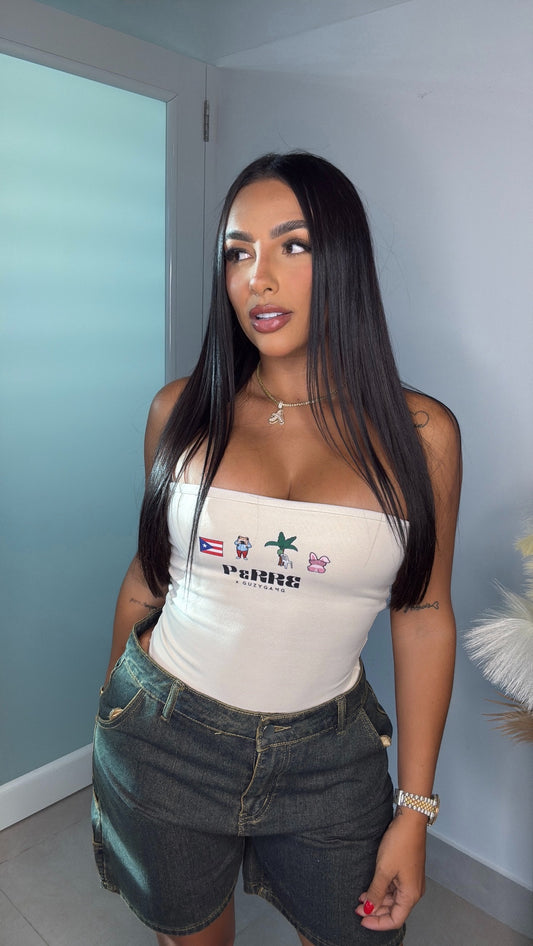 PeERRE CREAM BODYSUIT