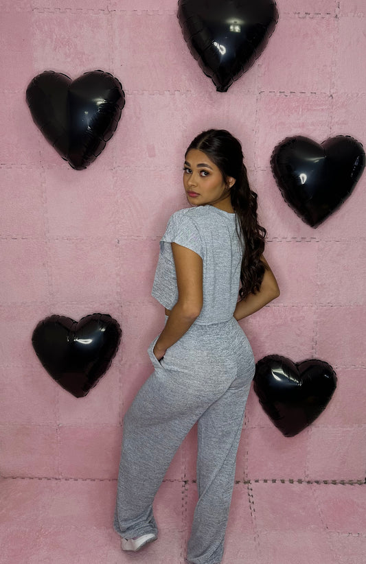GRAY COMFY SET