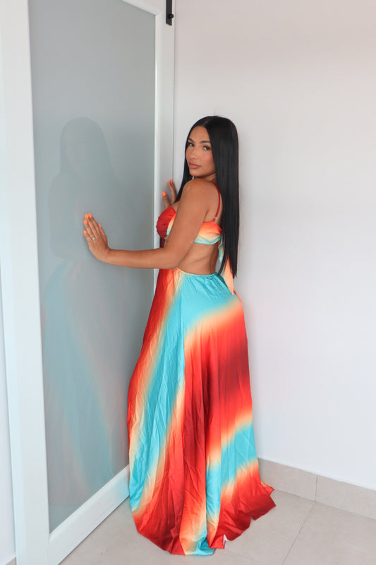 SUNSET MAXI DRESS