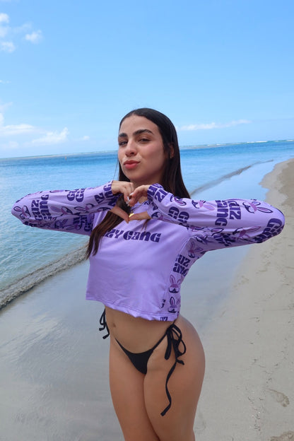 RASHGUARD - Lila (sin facemask)