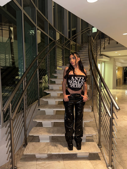 ANTISOCIALGIRLSCLUB<3 TUBE TOP