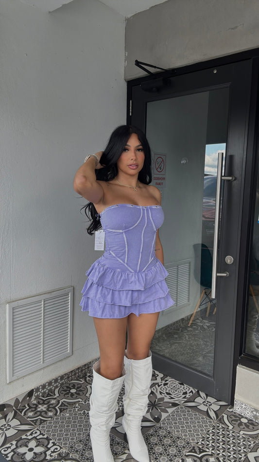 MARGIELA MINERAL MINI DRESS